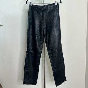 Vericci Lambskin Leather Pants
